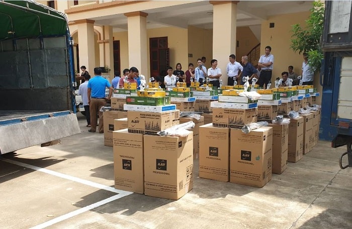 tăng âm truyền thanh tại các huyện